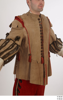  Photos Man in Historical Dress 29 17th century Historical Clothing jacket upper body 0010.jpg